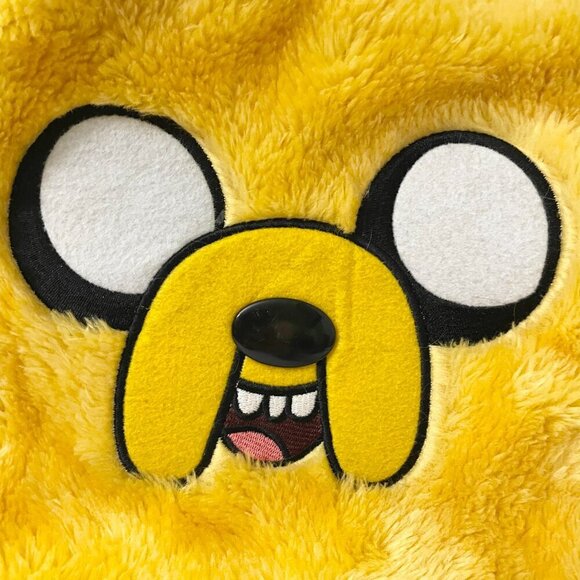 Adventure Time Jake Fuzzy Backpack Stains - Picture 5 of 16